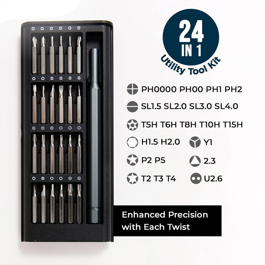 مجموعه پیچ گوشتی 25 پارچه حرفه ای - تصویر 10