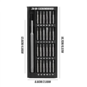 مجموعه پیچ گوشتی 25 پارچه حرفه ای