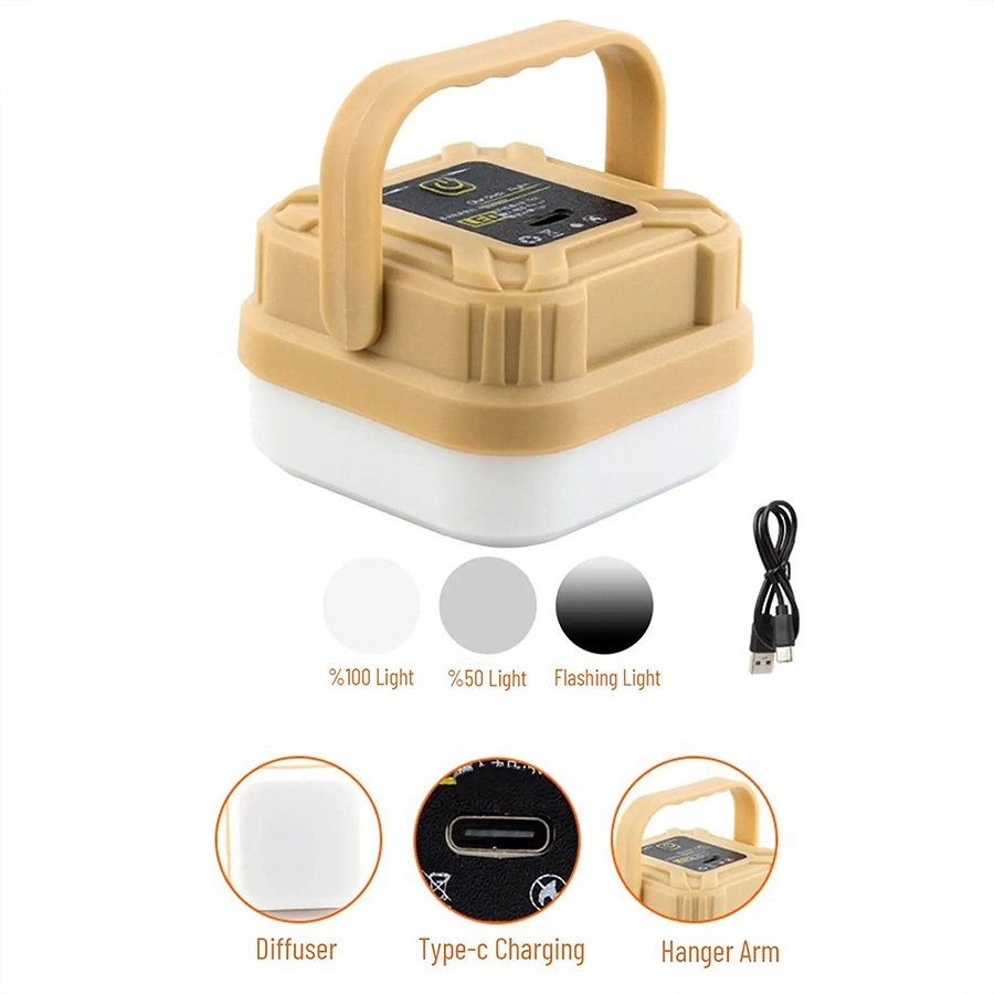 چراغ LED شارژی Camping Lights - تصویر 6