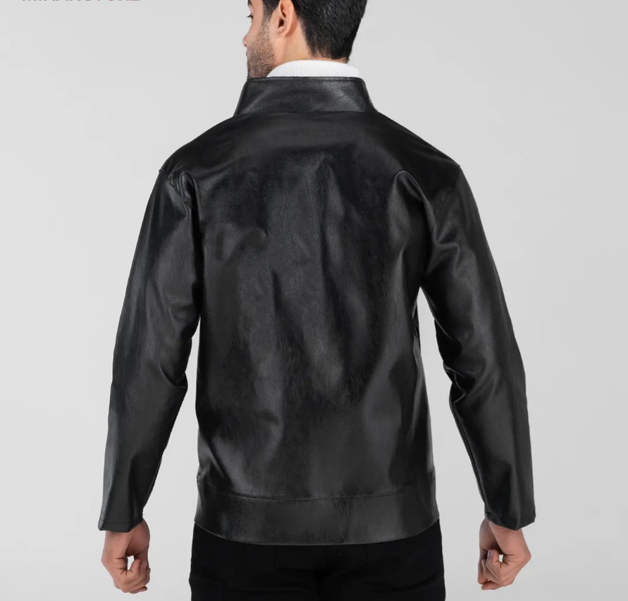 کاپشن طرح چرم مردانه مدل DARMAN - تصویر 6