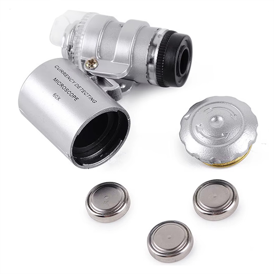 مینی میکروسکوپ جیبی 60X - تصویر 6